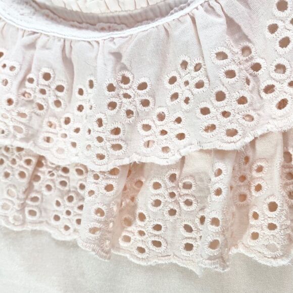 J. Crew blush ruffle tunic - Picture 5 of 9